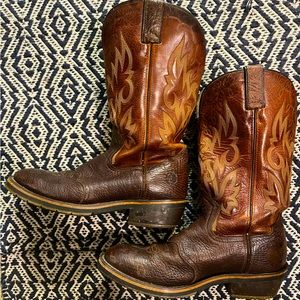 Double H men’s leather boots size 9.5
